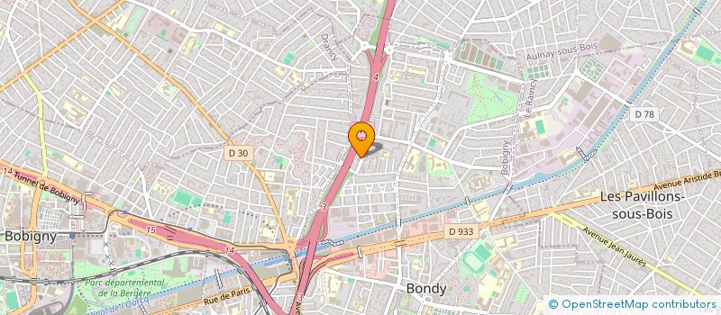 localisation de l'entreprise MONSIEUR LARBI SAHNINE  MONTREUIL