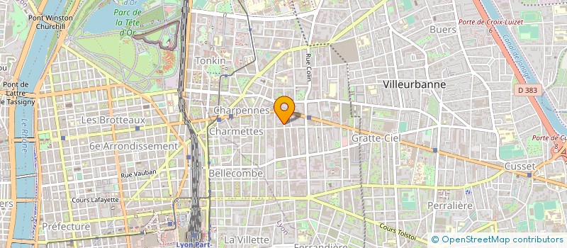 localisation de l'entreprise MONSIEUR LARBI SAHRAOUI à VILLEURBANNE
