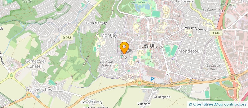 localisation de l'entreprise MONSIEUR LARBI SMAALI à LES ULIS