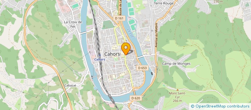 localisation de l'entreprise MONSIEUR LARBI TLEMSANI  CAHORS