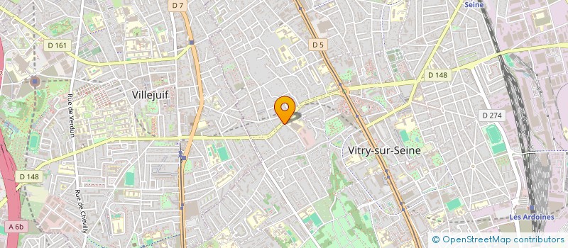 localisation de l'entreprise MONSIEUR LARBI ZEHOUB à VITRY-SUR-SEINE