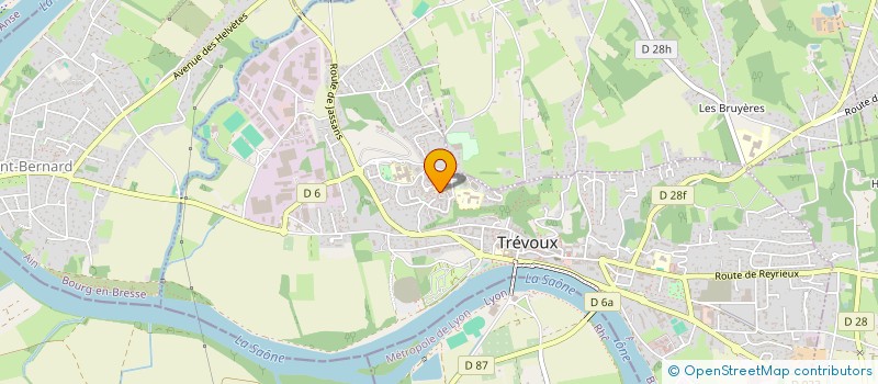 localisation de l'entreprise MONSIEUR LARBI ZEKRAOUI  TREVOUX