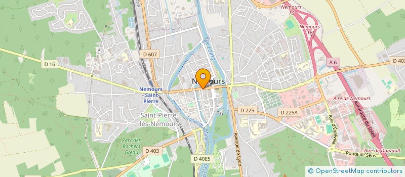 localisation de l'entreprise MONSIEUR LARBI ZEM ZEM  NEMOURS