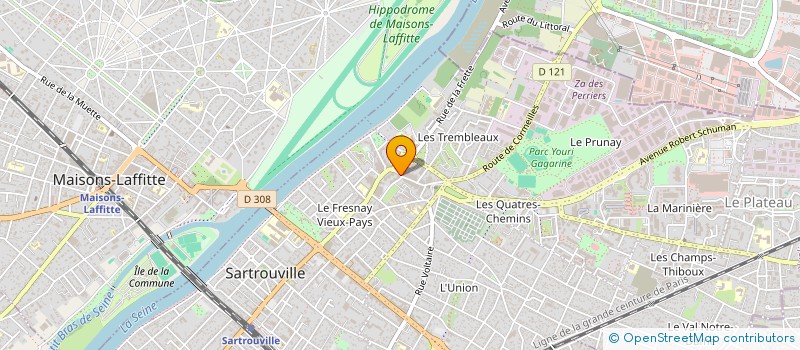 localisation de l'entreprise MONSIEUR LARBY MOHAMMEDI à SARTROUVILLE