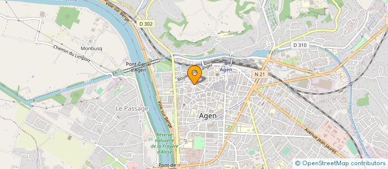 localisation de l'entreprise MONSIEUR LARHAAL LOUMMI  AGEN