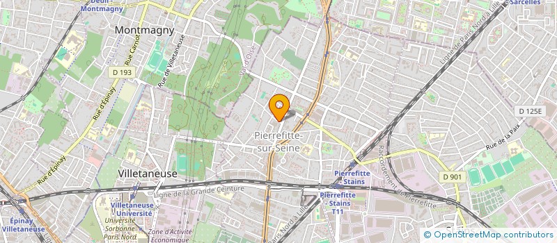 localisation de l'entreprise MONSIEUR LARISA MIRELA AVRAM à PIERREFITTE-SUR-SEINE