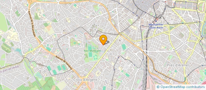localisation de l'entreprise MONSIEUR LARISSE BACAR à MONTPELLIER