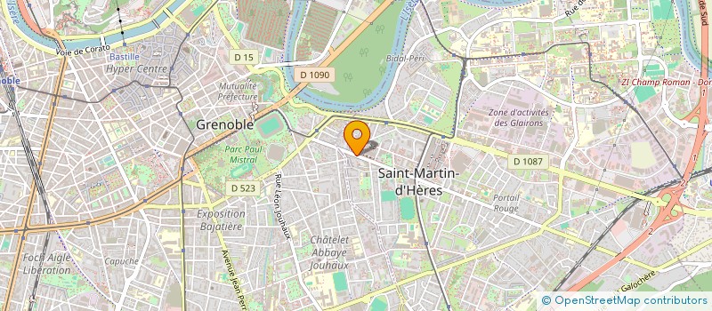 localisation de l'entreprise MONSIEUR LARJEN NAICKEN  SAINT-MARTIN-D'HERES