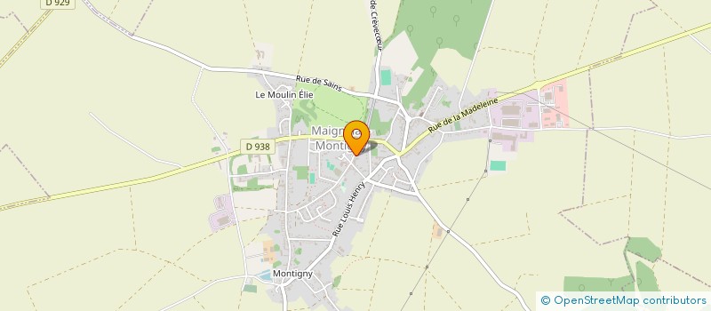 localisation de l'entreprise MONSIEUR LAROSE LAROSE à DOMPIERRE