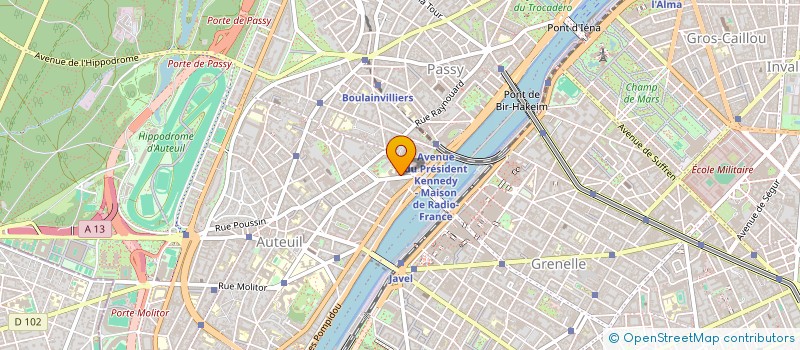 localisation de l'entreprise MONSIEUR LAROUSSI HARIZ à PARIS