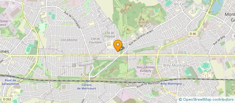 localisation de l'entreprise MONSIEUR LARRY HECHT  FOUQUIERES-LES-LENS