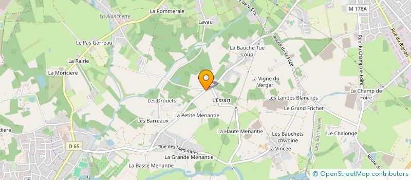 localisation de l'entreprise MONSIEUR LARRY HELFRITT  PONT-SAINT-MARTIN