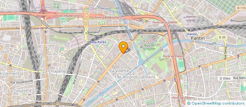 localisation de l'entreprise MONSIEUR LARRY ISMAIL  PARIS