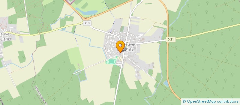 localisation de l'entreprise MONSIEUR LARS HALLIER  VILLENEUVE-LE-COMTE