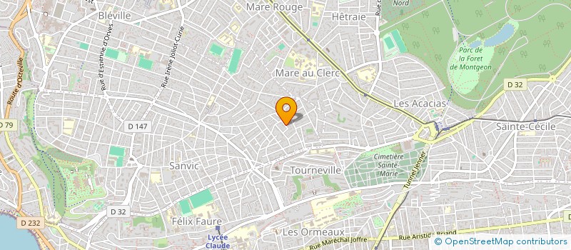 localisation de l'entreprise MONSIEUR LARS OLSSON  LE HAVRE