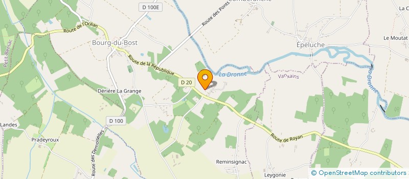 localisation de l'entreprise MONSIEUR LARS TIREN  BOURG-DU-BOST