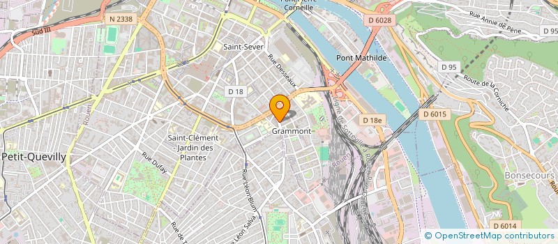 localisation de l'entreprise MONSIEUR LARSEY MACKAGNY à ROUEN