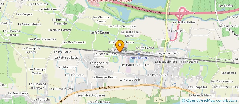 localisation de l'entreprise MONSIEUR LARY COLLARD  SAVIGNY-EN-VERON