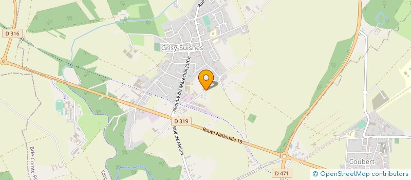 localisation de l'entreprise MONSIEUR LARY DUMAS à GRISY-SUISNES