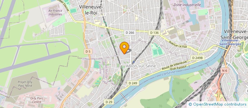 localisation de l'entreprise MONSIEUR LASAAD HACHANA  ABLON-SUR-SEINE