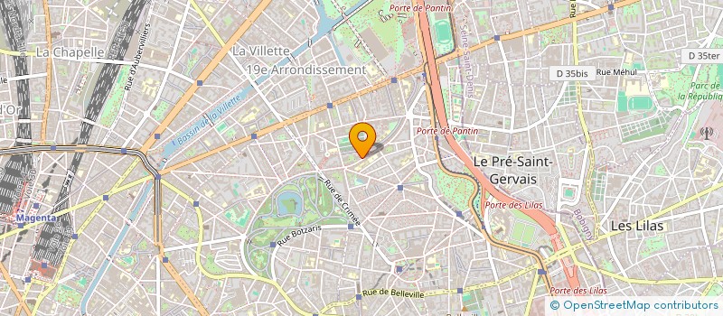 localisation de l'entreprise MONSIEUR LASHA HOHLICHADZE  PARIS