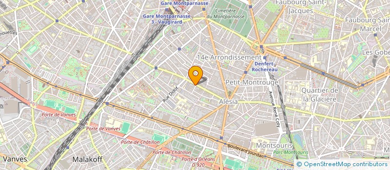 localisation de l'entreprise MONSIEUR LASLO MAROTI  PARIS