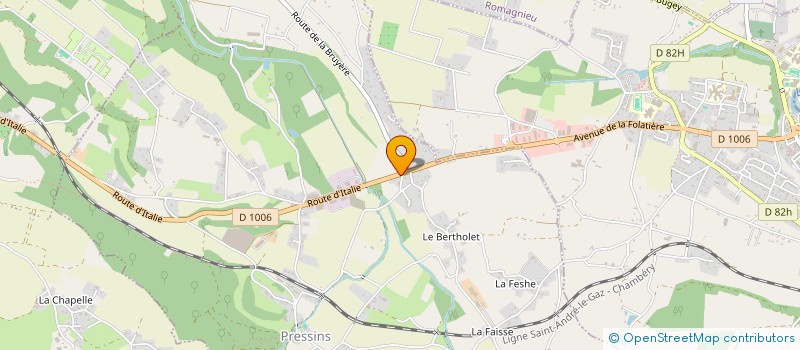 localisation de l'entreprise MONSIEUR LASMAR FADHLOUN à PRESSINS