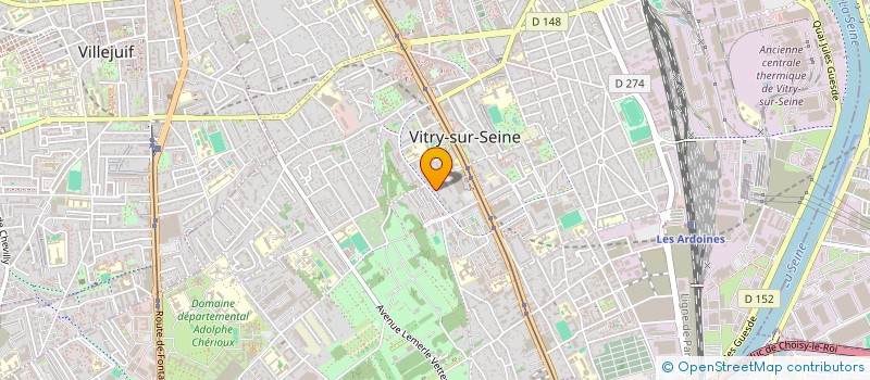 localisation de l'entreprise MONSIEUR LASS FISSOUROU à VITRY-SUR-SEINE