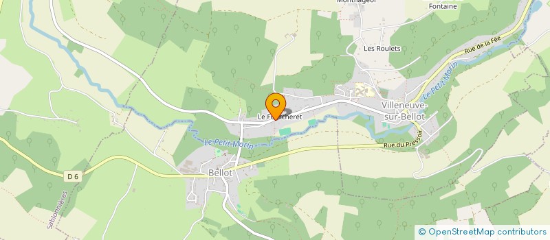 localisation de l'entreprise MONSIEUR LASSAAD ACHOUR  VILLENEUVE-SUR-BELLOT