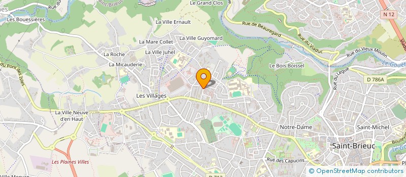 localisation de l'entreprise MONSIEUR LASSAAD ATIA à SAINT-BRIEUC
