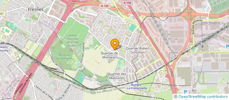 localisation de l'entreprise MONSIEUR LASSAAD BARGAOUI à RUNGIS