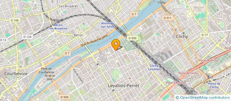 localisation de l'entreprise MONSIEUR LASSAAD BORHOUMI à LEVALLOIS-PERRET