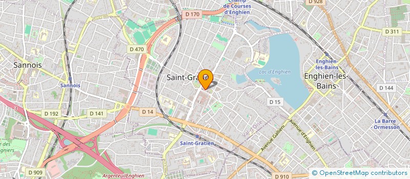 localisation de l'entreprise MONSIEUR LASSAAD CHRIKI  SAINT-GRATIEN