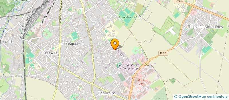 localisation de l'entreprise MONSIEUR LASSAAD KEMALI à ARRAS