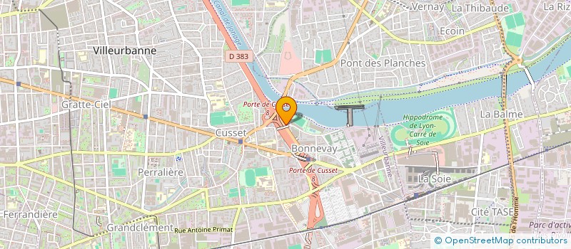 localisation de l'entreprise MONSIEUR LASSAAD KOCHBATI  VILLEURBANNE