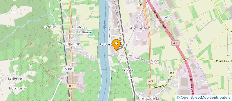 localisation de l'entreprise MONSIEUR LASSAAD SEMIAI  SAINT-RAMBERT-D'ALBON