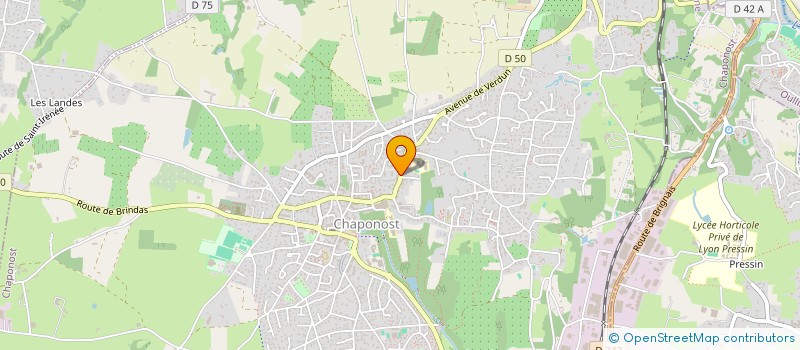 localisation de l'entreprise MONSIEUR LASSAD BEN CHAAOUA  CHAPONOST