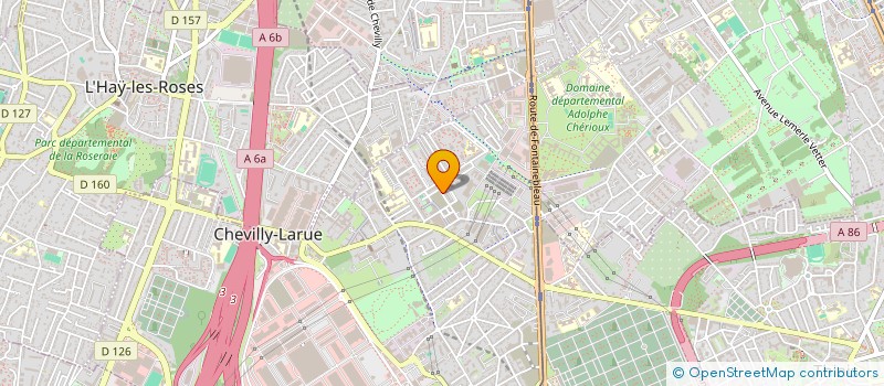 localisation de l'entreprise MONSIEUR LASSANA BAH  CHEVILLY-LARUE