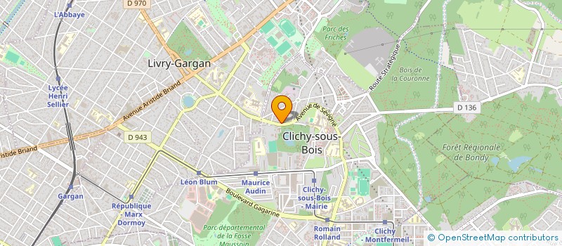 localisation de l'entreprise MONSIEUR LASSANA BATHILY à CLICHY-SOUS-BOIS