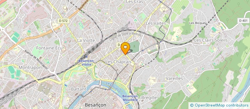 localisation de l'entreprise MONSIEUR LASSANA BATHILY à BESANCON