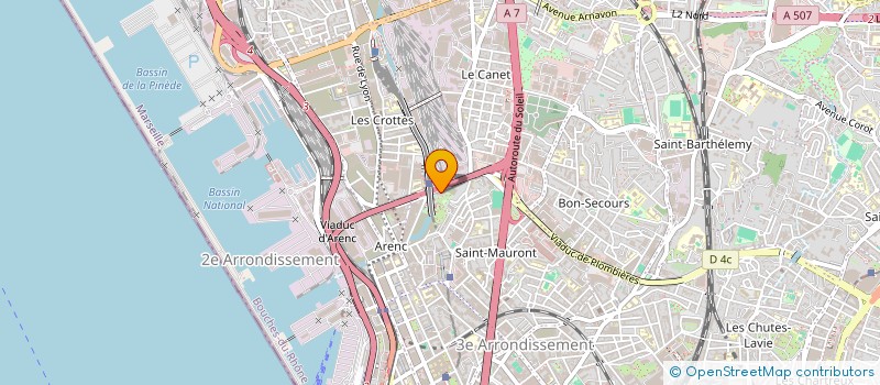 localisation de l'entreprise MONSIEUR LASSANA CISSE  MARSEILLE