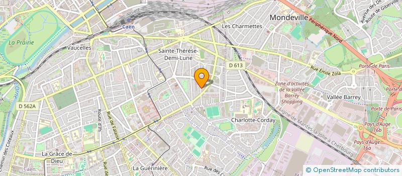 localisation de l'entreprise MONSIEUR LASSANA CONTE à CAEN