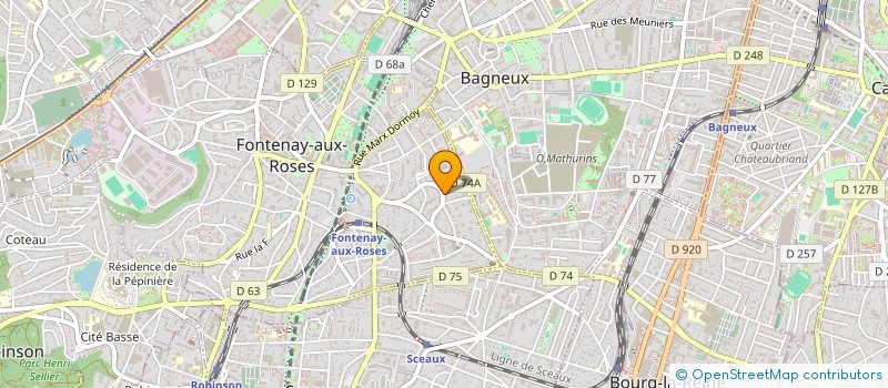 localisation de l'entreprise MONSIEUR LASSANA DANFAKHA à FONTENAY-AUX-ROSES