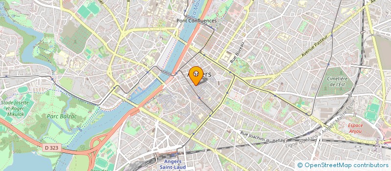 localisation de l'entreprise MONSIEUR LASSANA DEMBELE à ANGERS