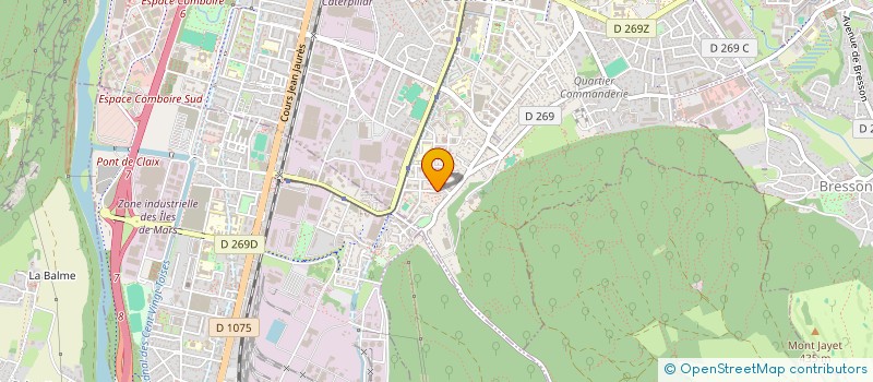 localisation de l'entreprise MONSIEUR LASSANA DIAKITE à ECHIROLLES