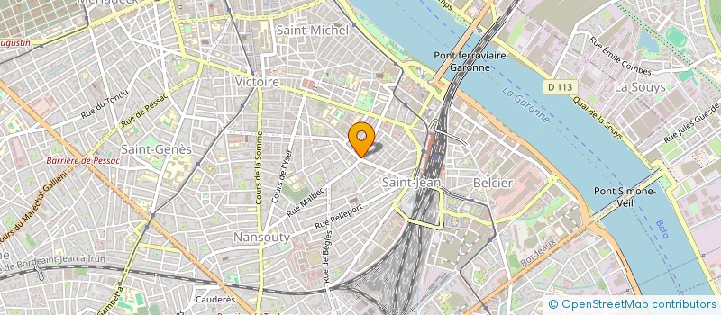 localisation de l'entreprise MONSIEUR LASSANA DIANE  BORDEAUX