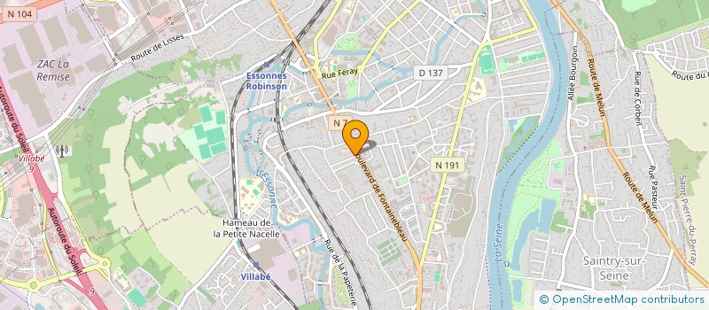 localisation de l'entreprise MONSIEUR LASSANA DIARRA à CORBEIL-ESSONNES