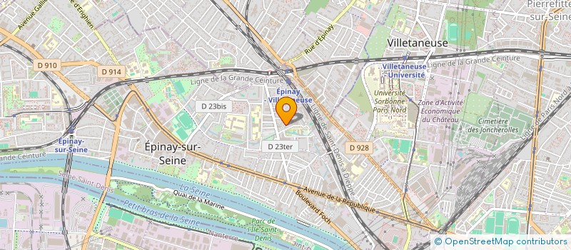 localisation de l'entreprise MONSIEUR LASSANA DOUCOURE à EPINAY-SUR-SEINE