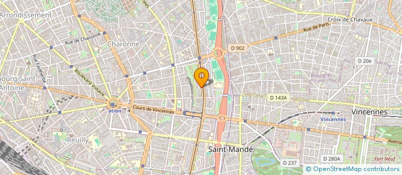 localisation de l'entreprise MONSIEUR LASSANA FANGUINA  PARIS