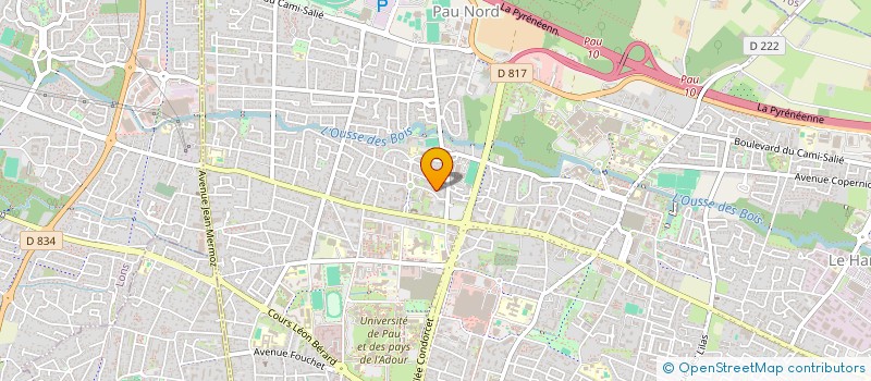 localisation de l'entreprise MONSIEUR LASSANA FOFANA à PAU